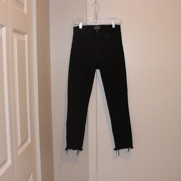 AGOLDE Sophie High Rise Skinny Crop in Harlow Destructed Size 27 - Picture 3 of 16
